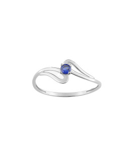 Bague femme - saphir - Or 18 Carats