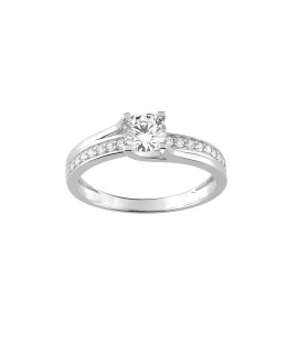 Bague Femme - Oxyde de zirconium - Or 9 Carats