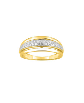 Bague Femme - Or 9 Carats - Diamant