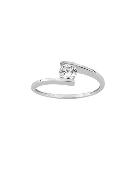 Bague Femme - Oxyde de zirconium - Or 18 Carats