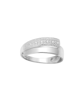 Bague Femme - Or 18 Carats - Diamant 0,03 Carats