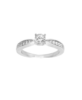 Bague Femme - Oxyde de zirconium - Or 18 Carats