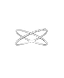 Bague Femme - Or 18 Carats - Diamant 0,07 Carats