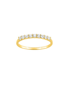 Bague Femme - Oxyde de zirconium - Or 18 Carats
