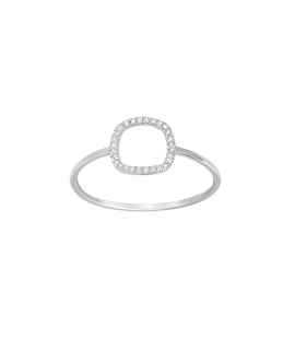 Bague Femme - Or 18 Carats - Diamant 0,05 Carats