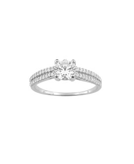 Bague Femme - Oxyde de zirconium - Or 18 Carats