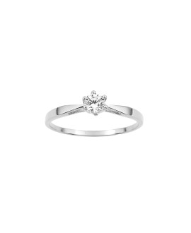 Bague Femme - Oxyde de zirconium - Or 18 Carats