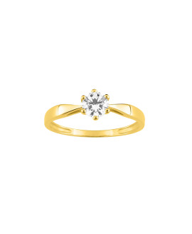 Bague Femme - Oxyde de zirconium - Or 18 Carats