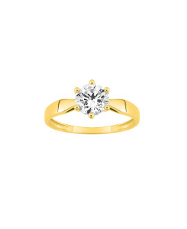 Bague Femme - Oxyde de zirconium - Or 18 Carats
