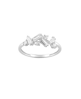 Bague Femme - Oxyde de zirconium - Or 18 Carats