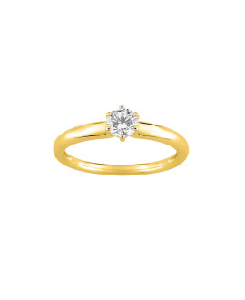 Bague Femme - Oxyde de zirconium - Or 18 Carats