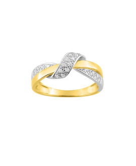 Bague Femme - Oxyde de zirconium - Or 18 Carats