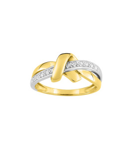 Bague Femme - Oxyde de zirconium - Or 18 Carats