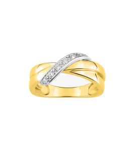 Bague Femme - Oxyde de zirconium - Or 18 Carats