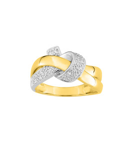 Bague Femme - Oxyde de zirconium - Or 18 Carats