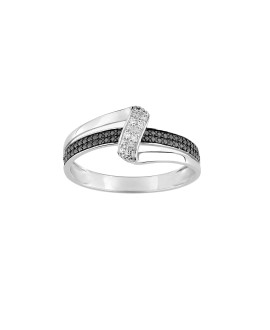 Bague Femme - Or 18 Carats - Diamant 0,02 Carats