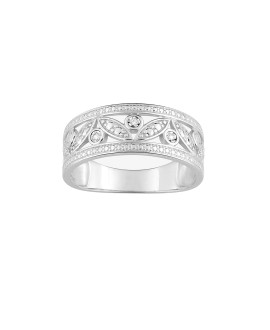 Bague Femme - Or 18 Carats - Diamant 0,01 Carats