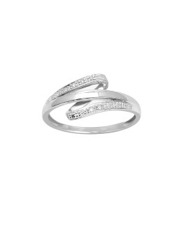 Bague Femme - Or 18 Carats - Diamant 0,02 Carats