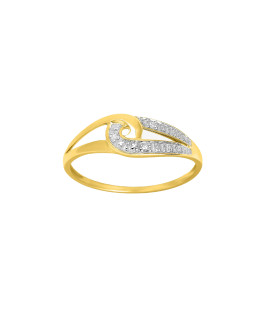 Bague Femme - Or 18 Carats - Diamant 0,01 Carats