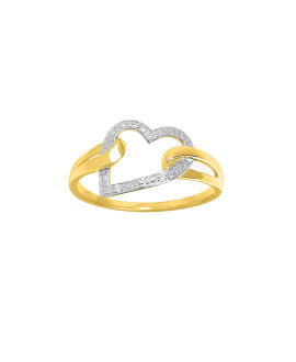 Bague Femme - Or 18 Carats - Diamant 0,01 Carats