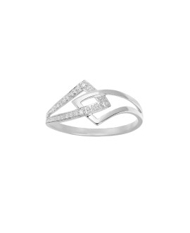 Bague Femme - Or 18 Carats - Diamant 0,01 Carats