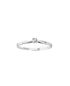 Bague Femme - Or 9 Carats - Diamant 0,006 Carats