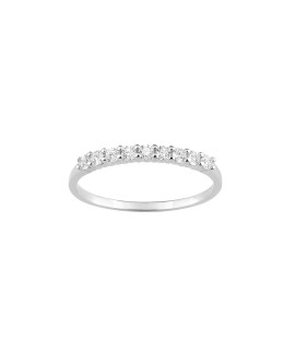 Bague Femme - Oxyde de zirconium - Or 9 Carats