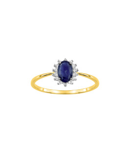Bague Femme - Oxyde de zirconium - Or 9 Carats