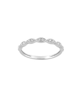 Bague Femme - Oxyde de zirconium - Or 9 Carats