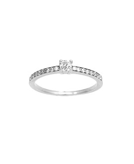 Bague femme - Oxyde de zirconium - Argent 925