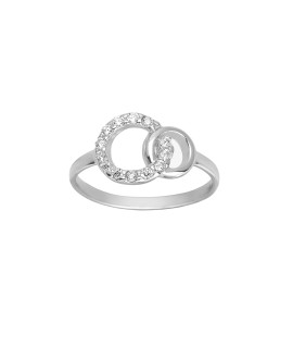 Bague femme - Oxyde de zirconium - Argent 925