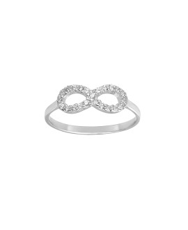 Bague femme - Oxyde de zirconium - Argent 925