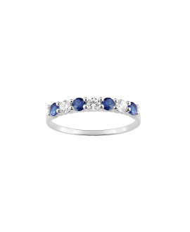 Bague femme - Oxyde de zirconium - Argent 925