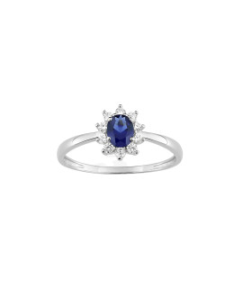 Bague femme - Oxyde de zirconium - Argent 925
