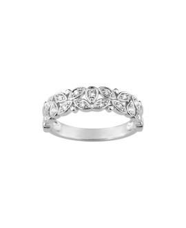 Bague femme - Oxyde de zirconium - Argent 925