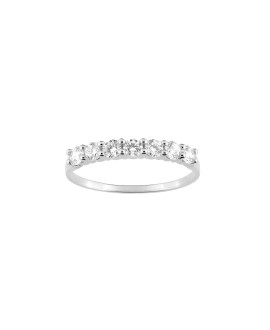 Bague femme - Oxyde de zirconium - Or 9 Carats