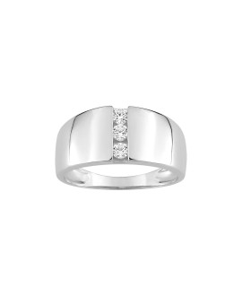 Bague femme - Oxyde de zirconium - Or 9 Carats