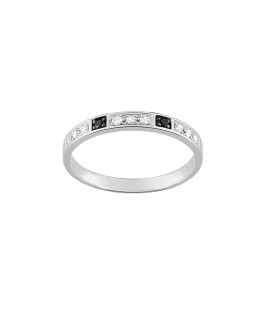 Bague Femme - Or 9 Carats - Diamant