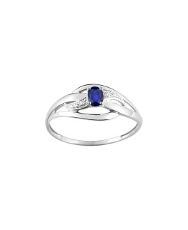 Bague femme - Saphir - Or 18 Carats