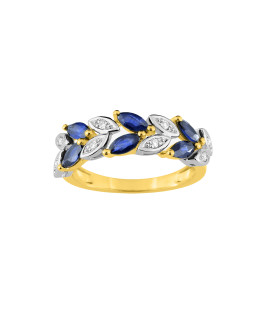 Bague femme - Saphir - Or 18 Carats