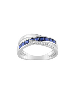 Bague femme - Saphir - Or 18 Carats