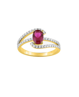 Bague Femme - Plaqué Or