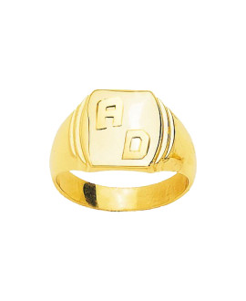 Chevalière homme - Or 18 Carats