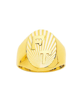 Chevalière homme - Or 18 Carats