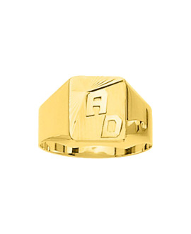Chevalière Homme - Or 18 Carats