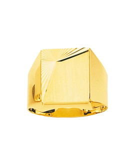 Chevalière Homme - Or 18 Carats