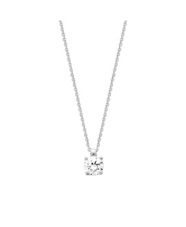 Collier Femme - Oxyde de zirconium - Argent 925 - Longueur : 42 cm