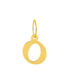 Pendentif initiale O - Or 18 Carats