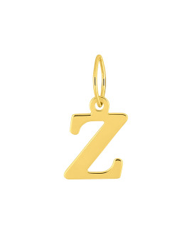 Pendentif initiale Z - Or 9 Carats