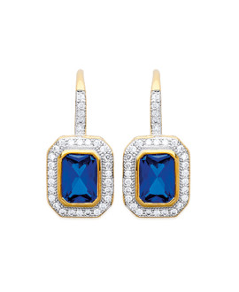 Boucles d'oreilles Femme - Plaqué Or - Oxyde de zirconium